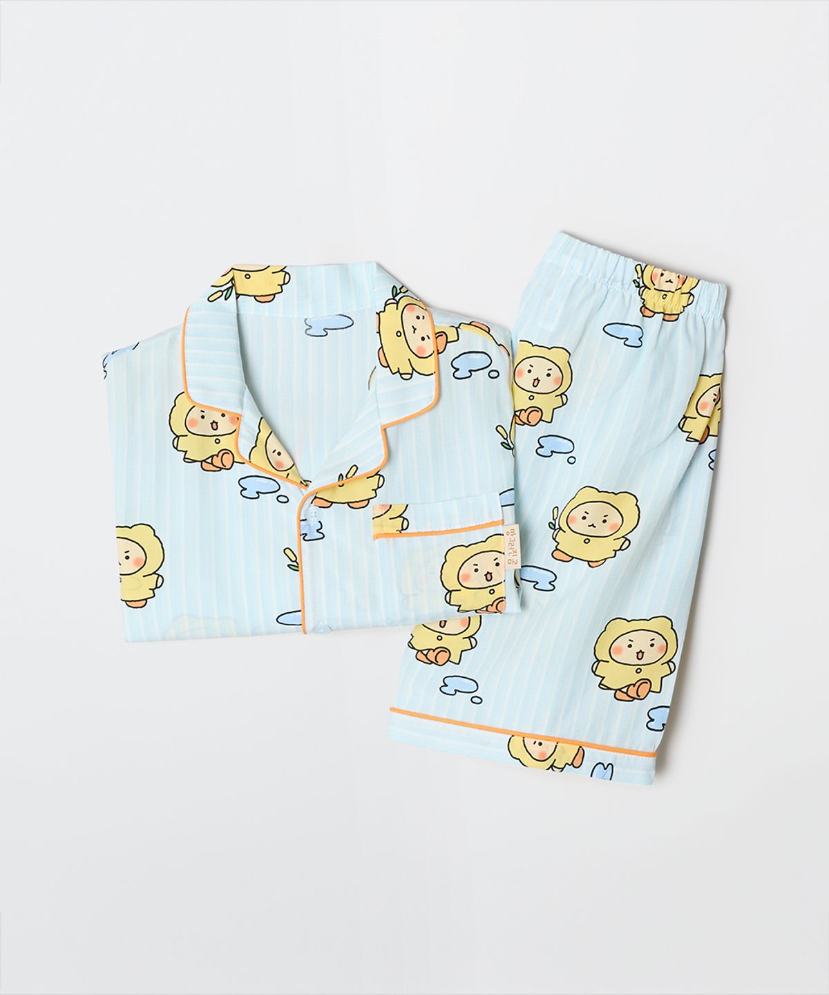 스파오 키즈(SPAO KIDS) [키즈] (망그러진곰) 망고미 반팔 파자마(LIGHT BLUE)_SPPPG25KU3