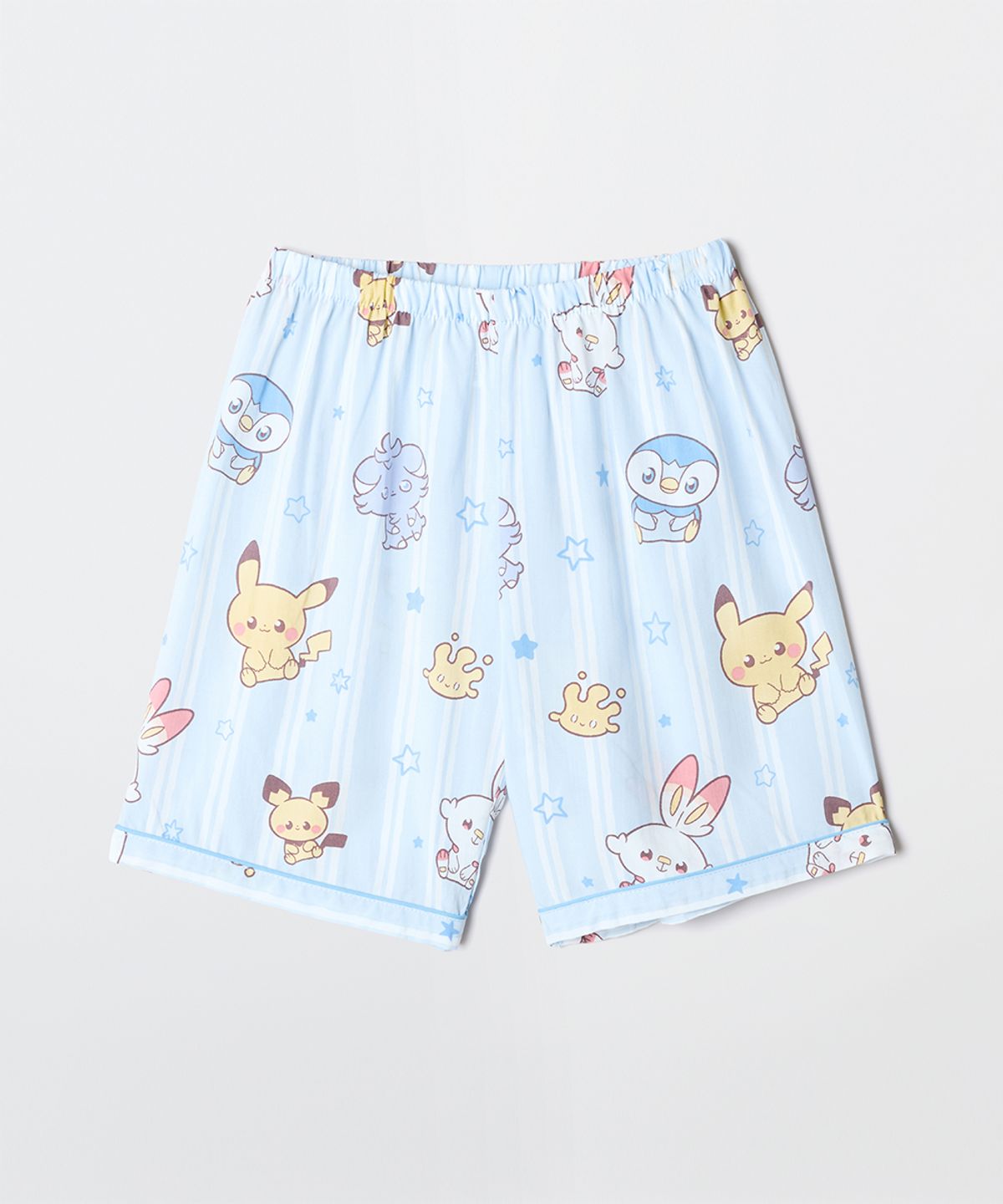 스파오 키즈(SPAO KIDS) [키즈] (포켓몬) 반짝이는 반팔 파자마(LIGHT BLUE)_SPPPG25KU4