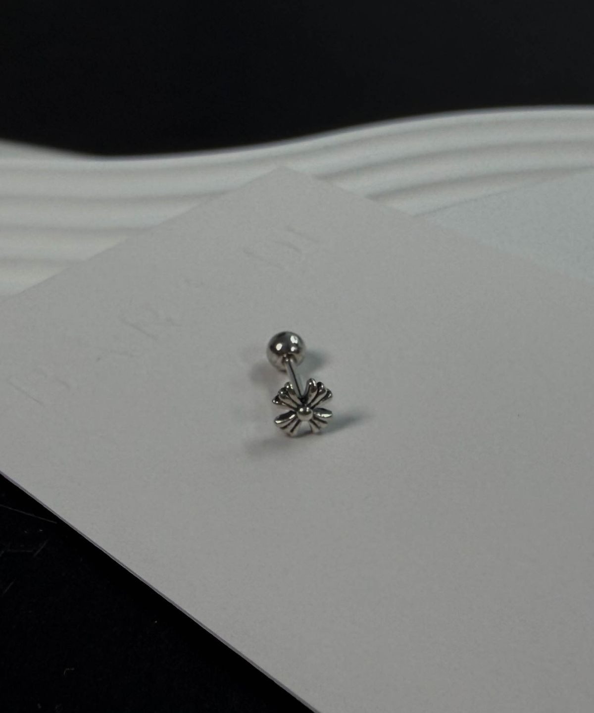 바라두(BARADU) 925 Antique rood piercing (single)