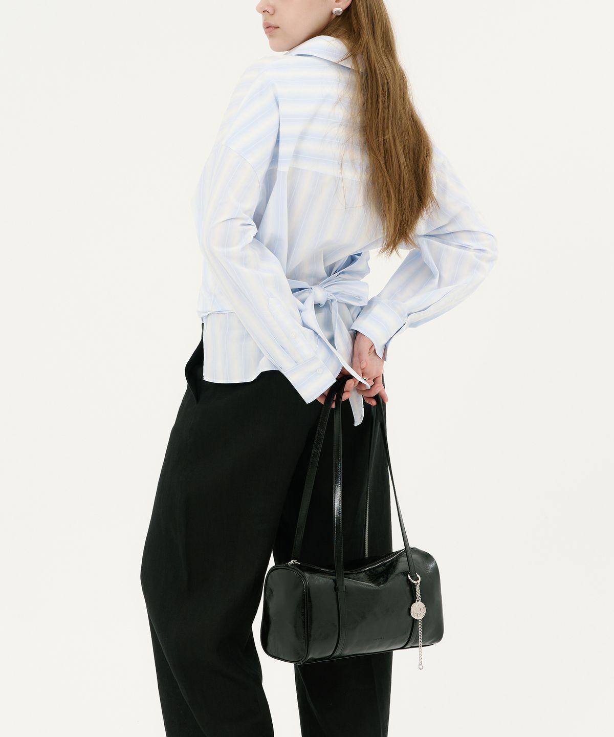 앤오즈(ANODDS) PIDI LARGE long handle leather shoulder bag 3 color