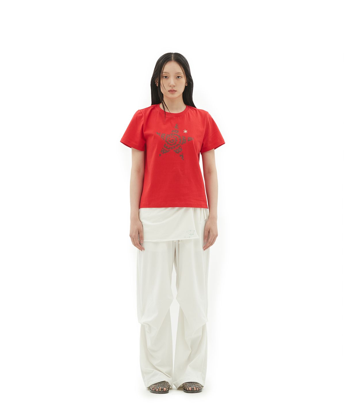 데프가먼츠(DEFGARMENTS) (DEFG X 나는진희) DOT STAR T-SHIRTS [3COLOR]
