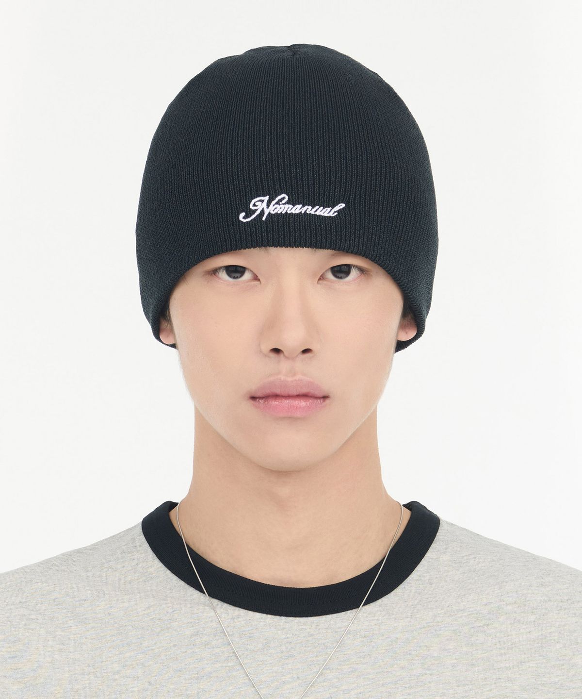 노매뉴얼(NOMANUAL) NM VENT BEANIE - BLACK