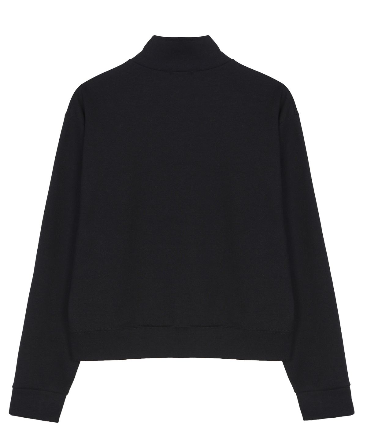 닉앤니콜(NICK&NICOLE) COTTON BUTTERFLY CROPPED ZIP-UP_BLACK