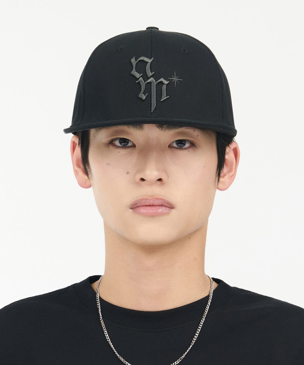 노매뉴얼(NOMANUAL) NOMAD STRUCT BALL CAP - BLACK