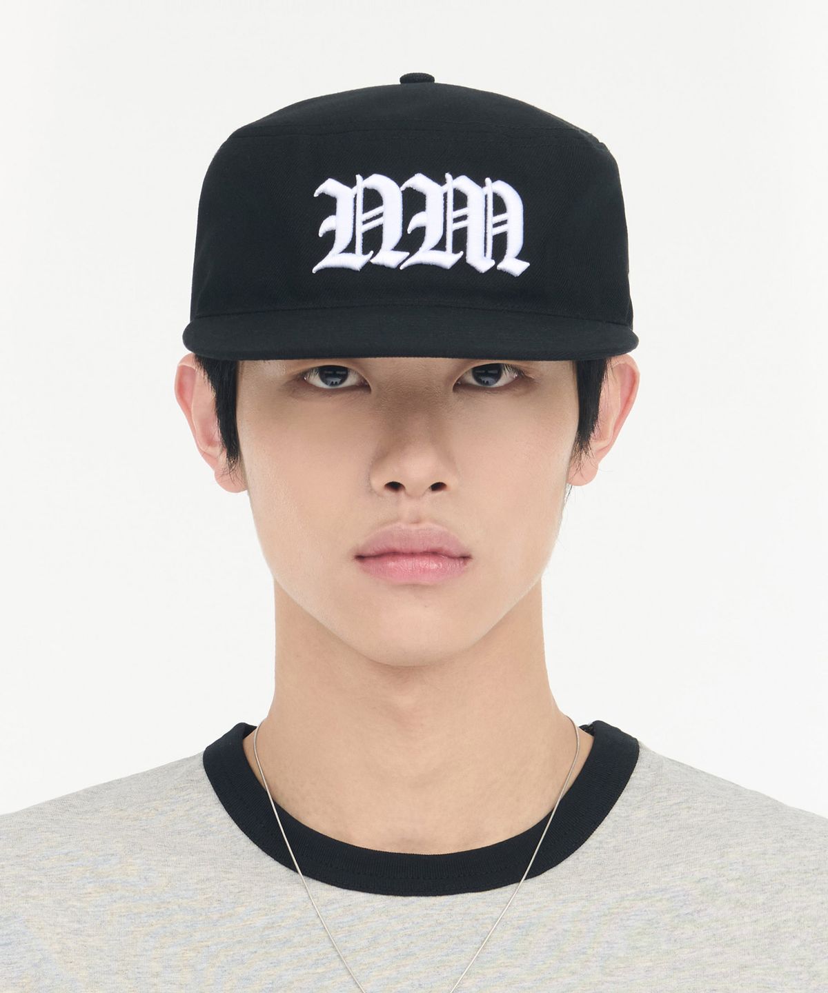 노매뉴얼(NOMANUAL) NM PILLBOX BALL CAP - BLACK