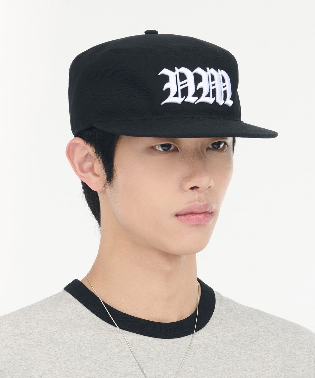 노매뉴얼(NOMANUAL) NM PILLBOX BALL CAP - BLACK