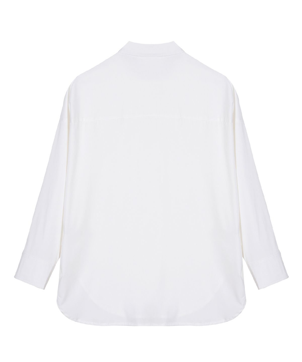 닉앤니콜(NICK&NICOLE) FLUID BUTTERFLY OVERSIZED SHIRT_WHITE