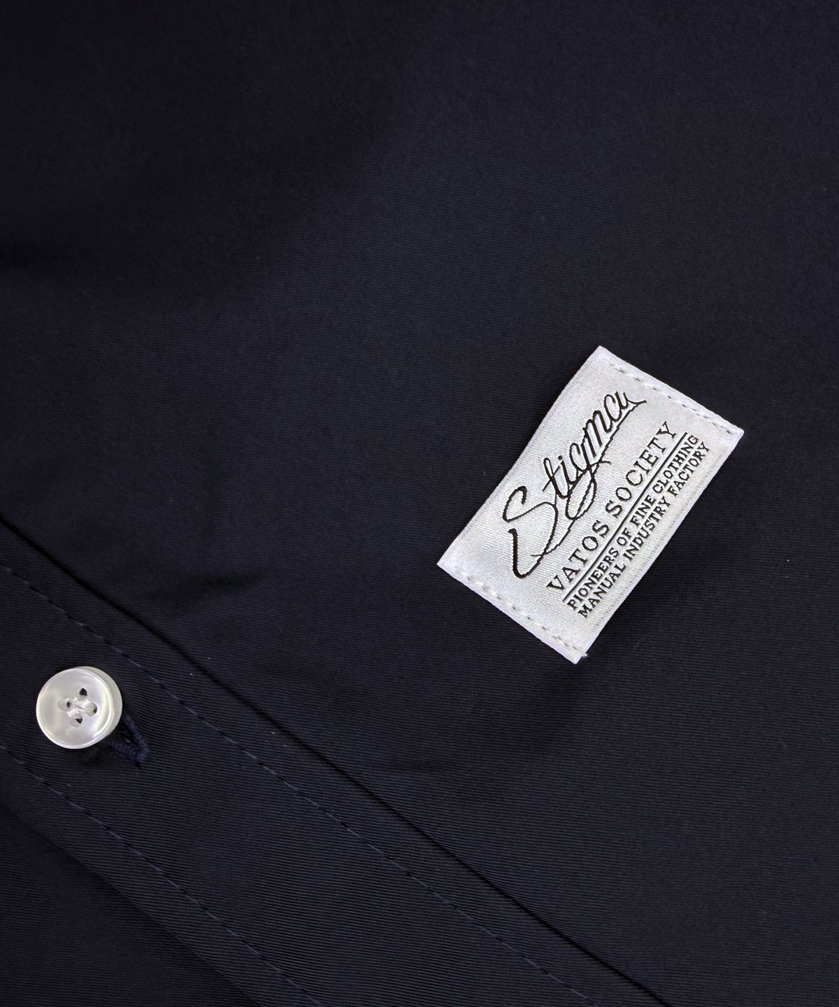 스티그마(STIGMA) COOLMAX SHORT SLEEVES SHIRTS NAVY