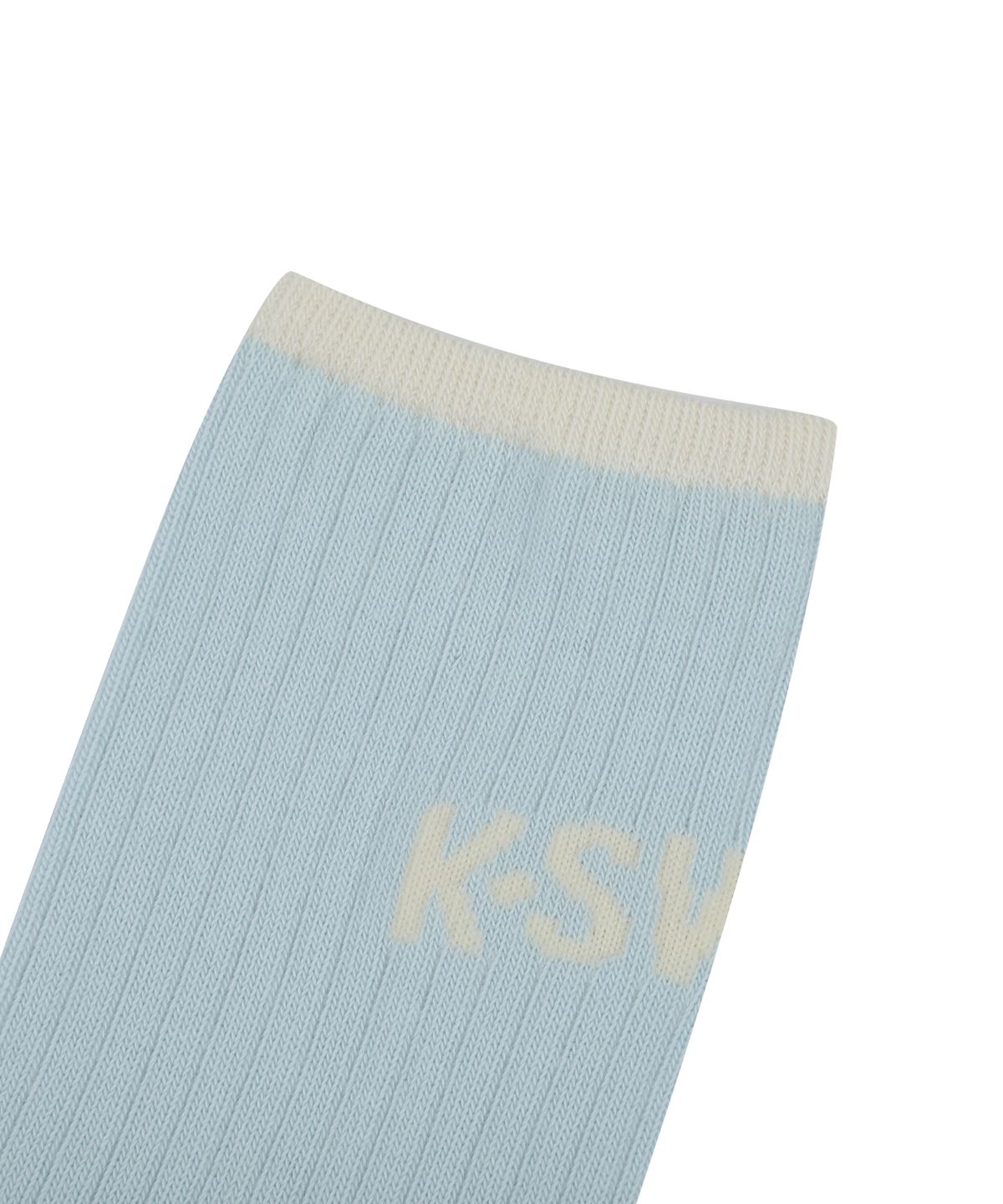 케이스위스(K-SWISS) 로고 하이 크루 삭스_2KSSCMV902LB