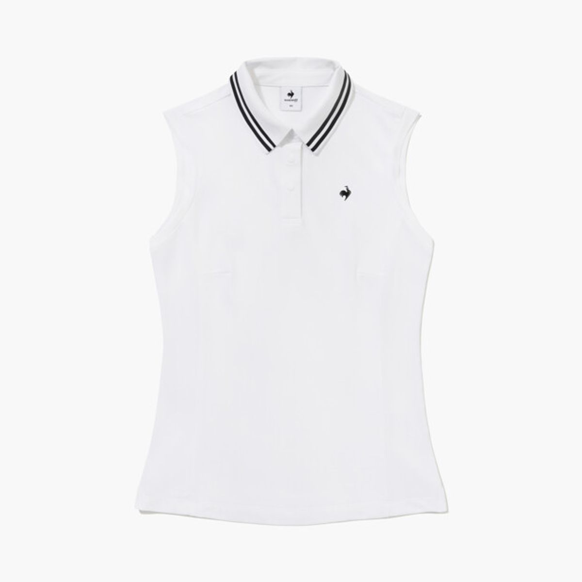 르꼬끄 골프(LECOQ GOLF) 여성 에센셜 소프트 터치 슬리브리스 _WHTE GR222LSL51