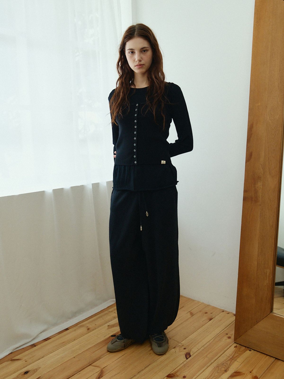 졸리앙볼(JOLIEENVOL) BALCONY BALLOON KNIT PANTS (4 COLORS)