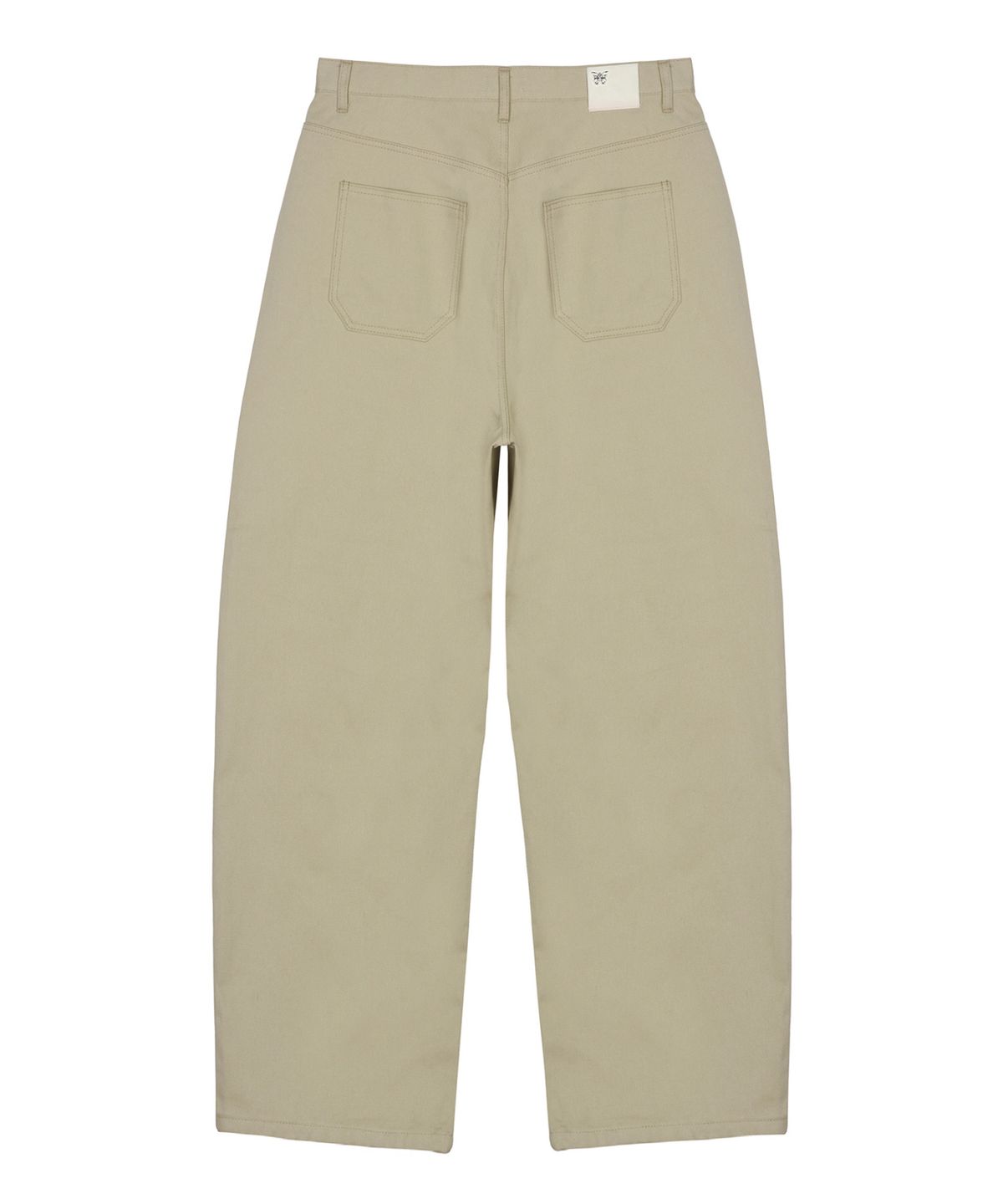 닉앤니콜(NICK&NICOLE) BUTTERFLY WIDE COTTON PANTS_BEIGE