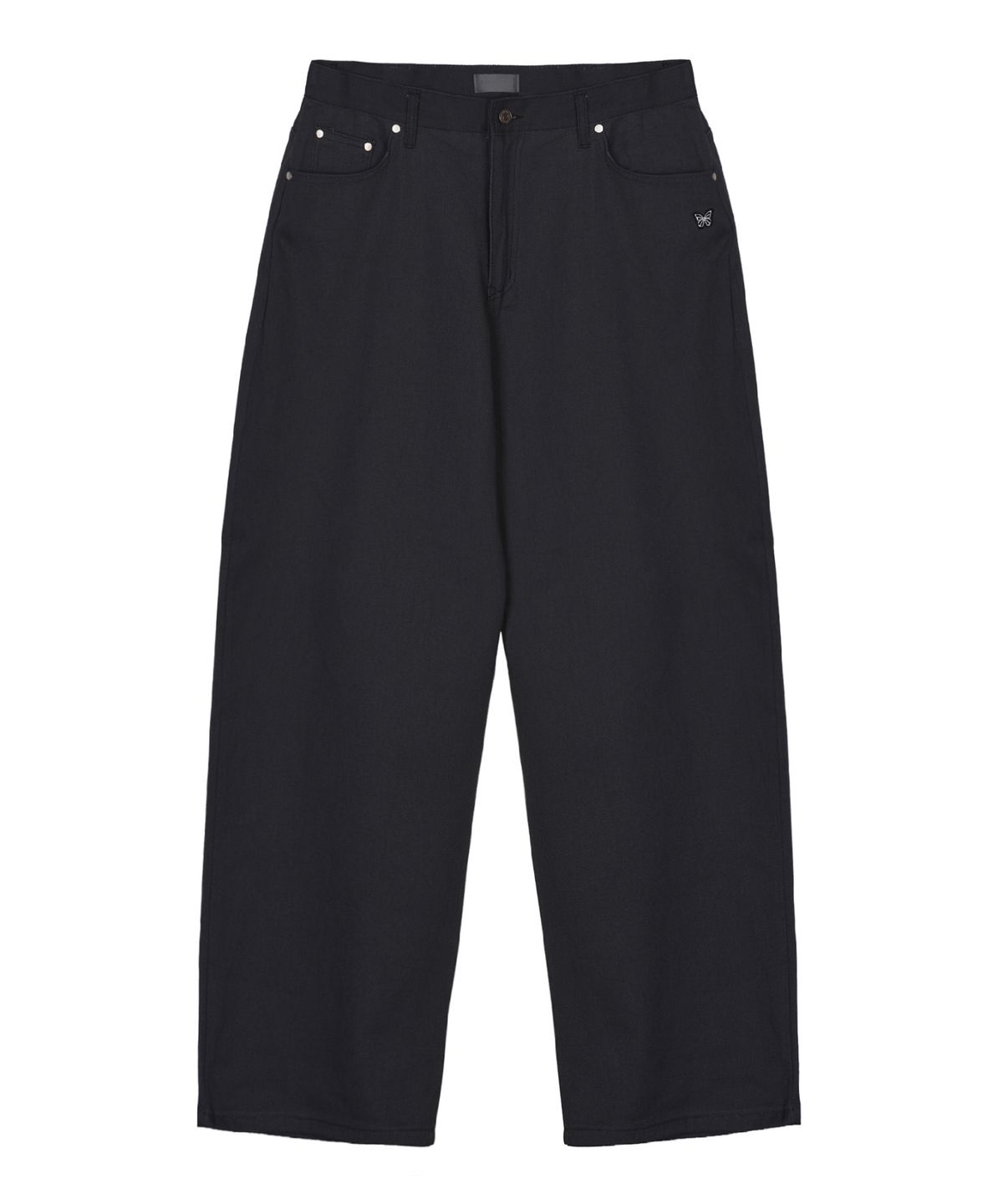 닉앤니콜(NICK&NICOLE) BUTTERFLY WIDE COTTON PANTS_DARK PURPLE