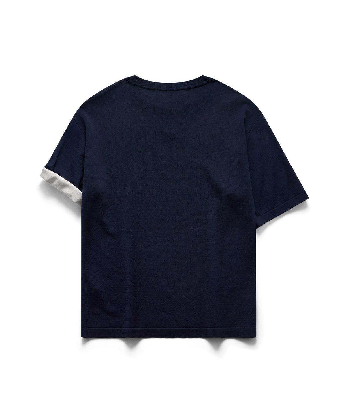 51퍼센트(51PERCENT) Knit ring t-shirt - Navy