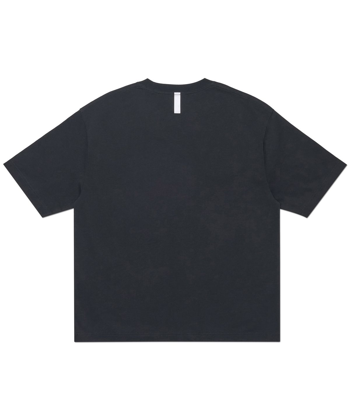 노매뉴얼(NOMANUAL) NM PLAIN CROP T-SHIRT - BLACK