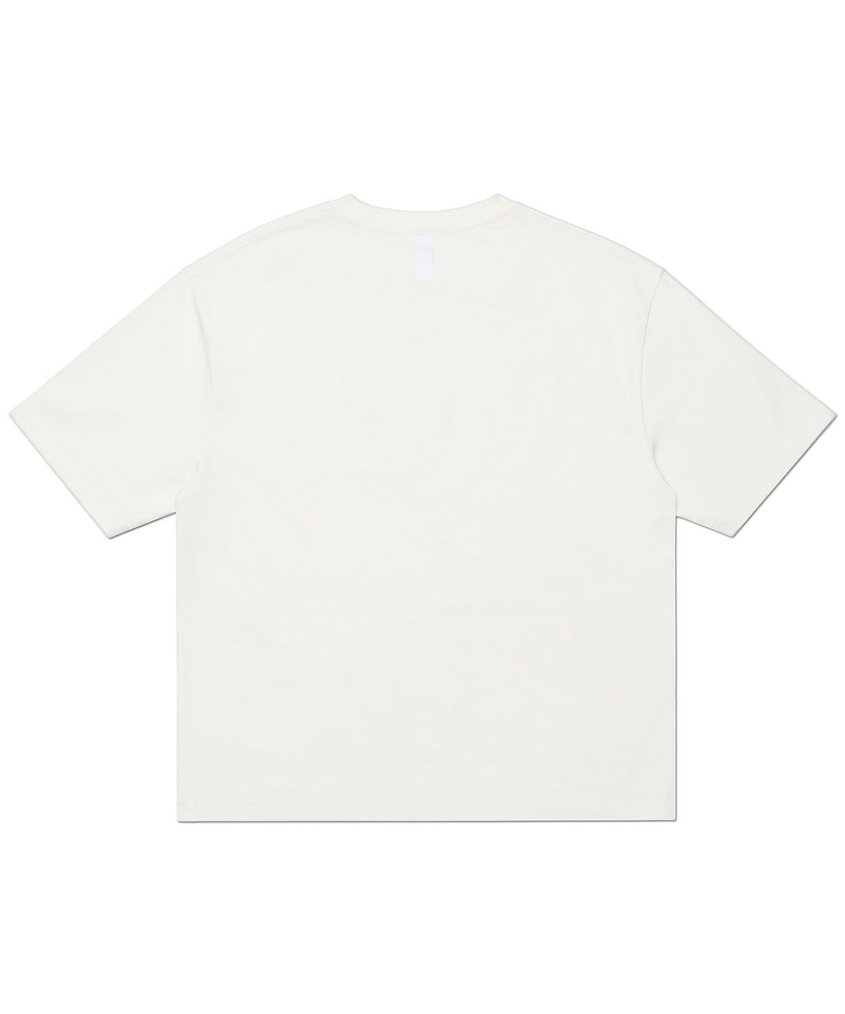 노매뉴얼(NOMANUAL) NM PLAIN CROP T-SHIRT - WHITE
