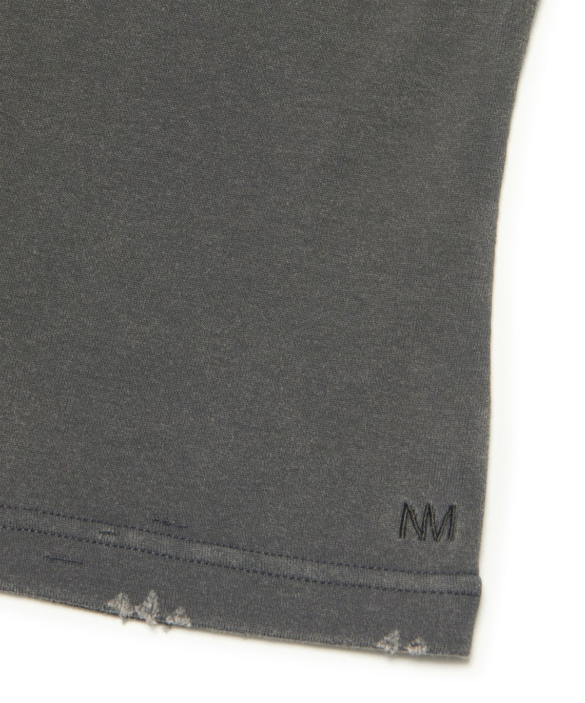 노매뉴얼(NOMANUAL) NM VINTAGE T-SHIRT (WOMAN) - WASHED BLACK