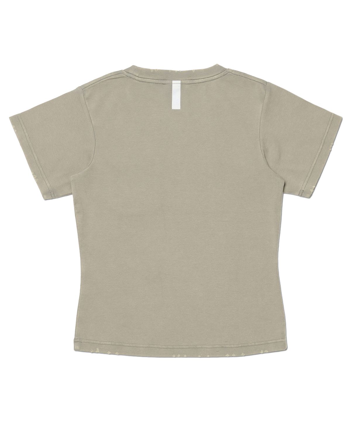 노매뉴얼(NOMANUAL) NM VINTAGE T-SHIRT (WOMAN) - WASHED GRAY