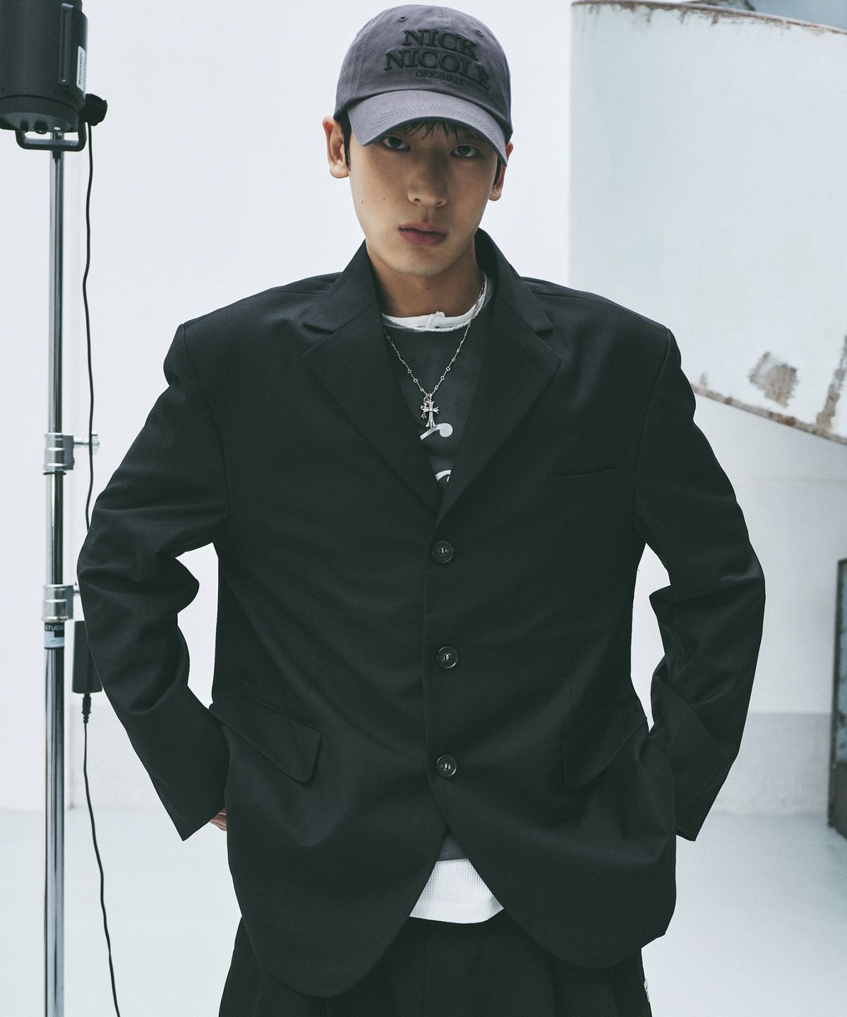 닉앤니콜(NICK&NICOLE) CLASSIC TAILORED JACKET_BLACK