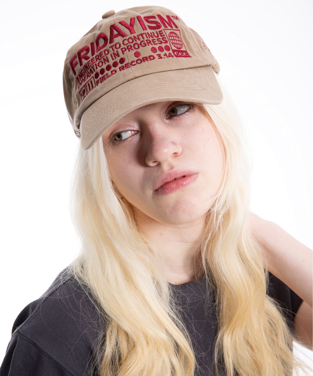 프라이데이핫도그(FRIDAYHOTDOG) System Ball Cap Beige