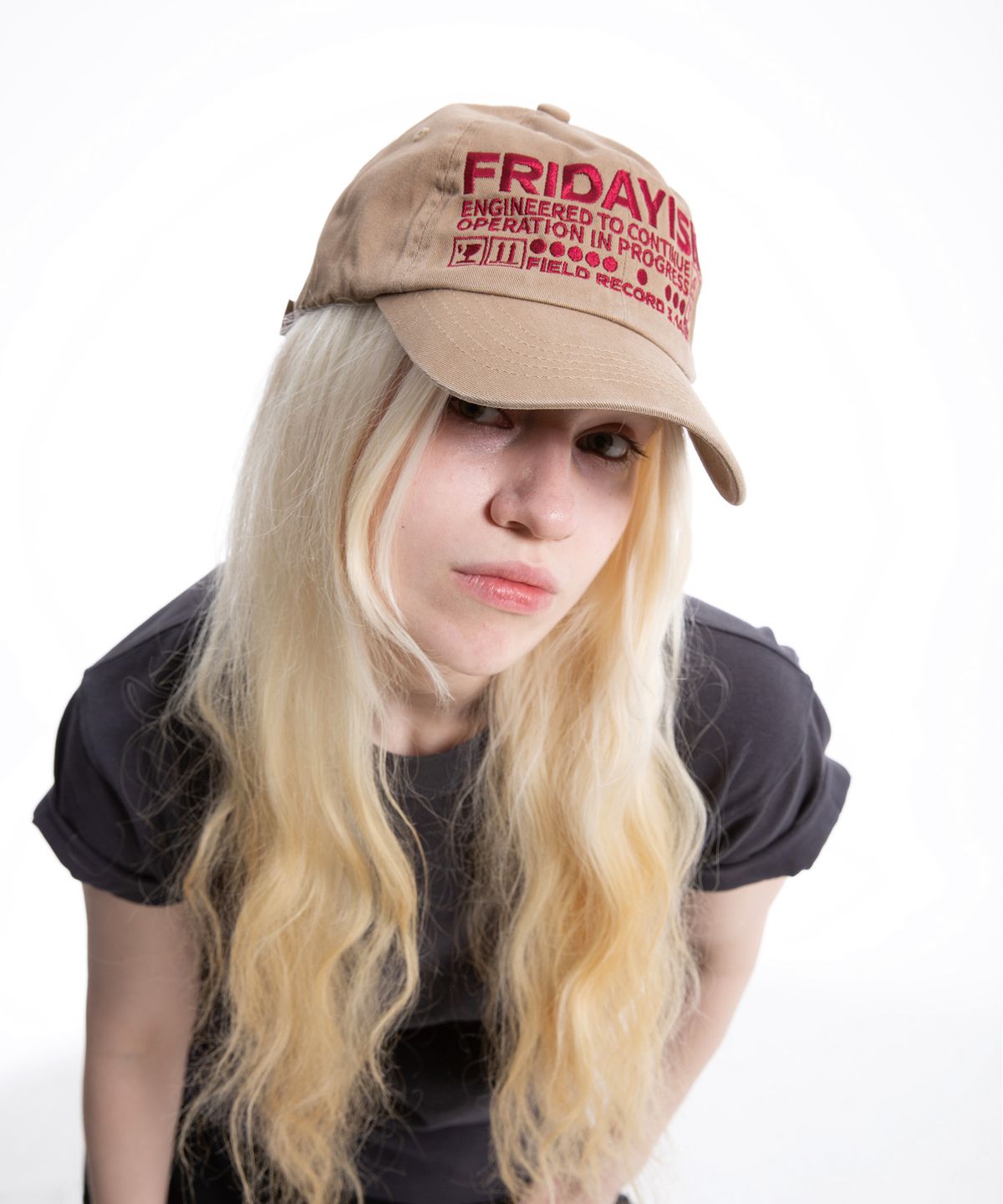 프라이데이핫도그(FRIDAYHOTDOG) System Ball Cap Beige