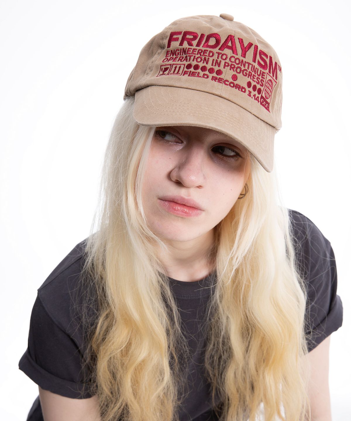 프라이데이핫도그(FRIDAYHOTDOG) System Ball Cap Beige