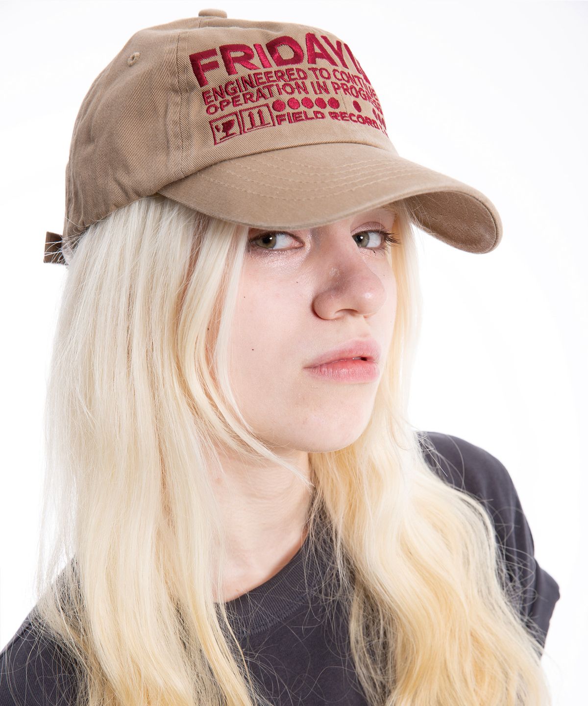 프라이데이핫도그(FRIDAYHOTDOG) System Ball Cap Beige