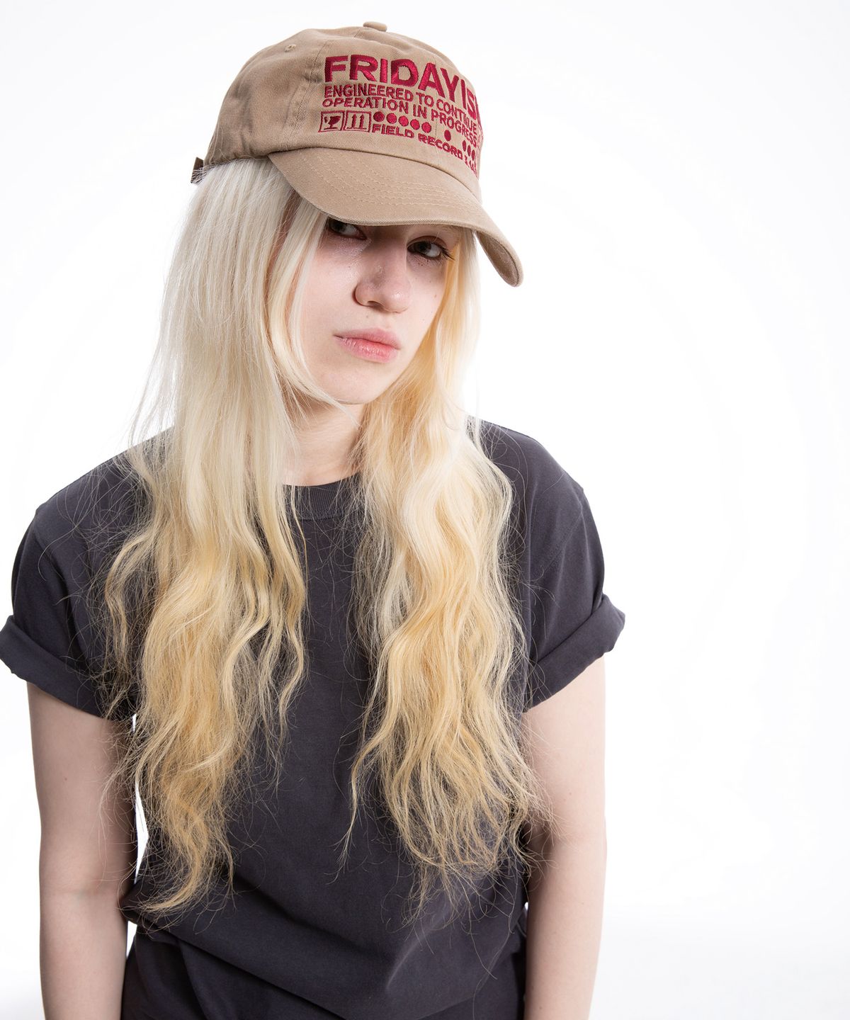 프라이데이핫도그(FRIDAYHOTDOG) System Ball Cap Beige