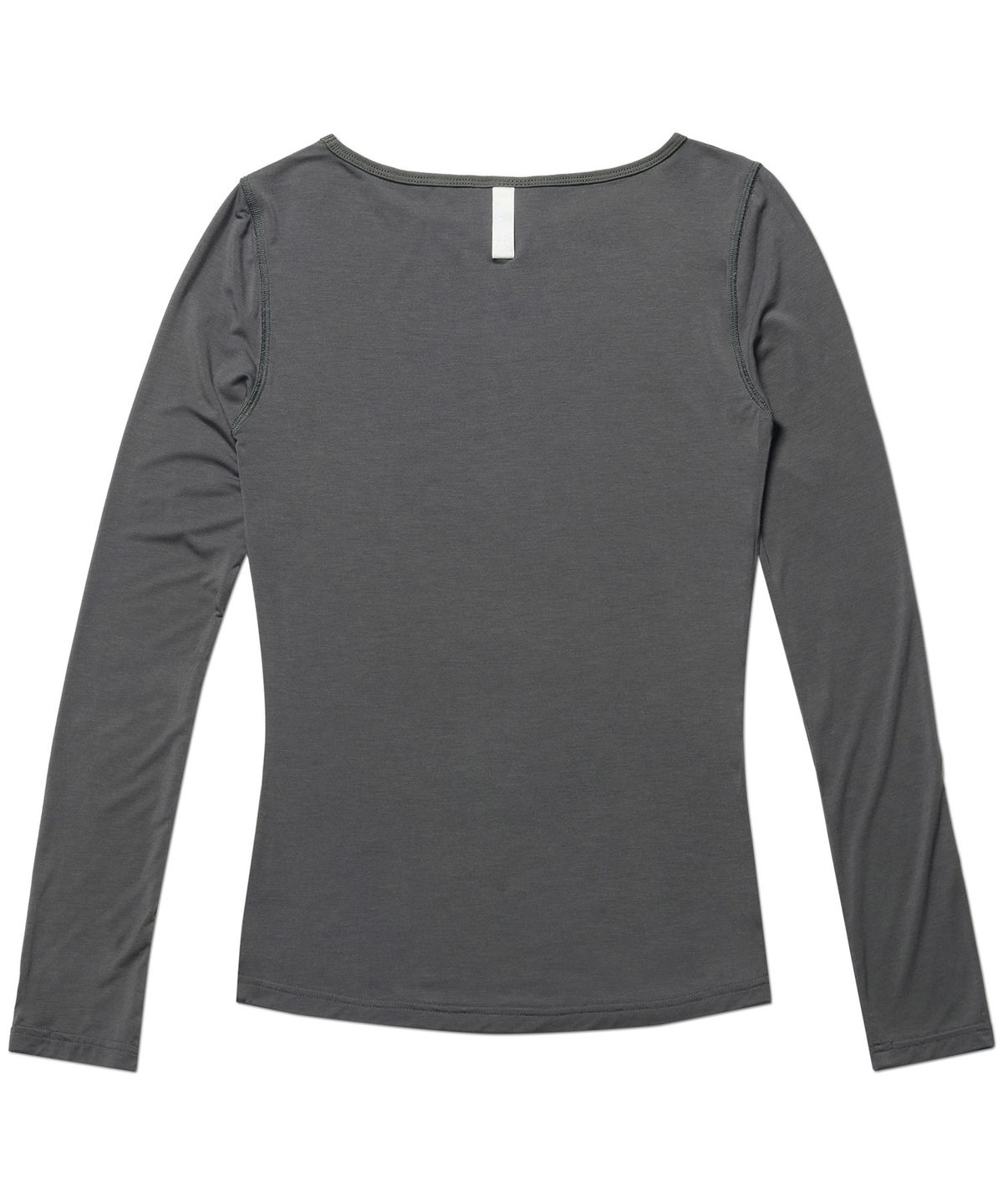 노매뉴얼(NOMANUAL) RAW SKETCHED LONG SLEEVE TEE - CHARCOAL
