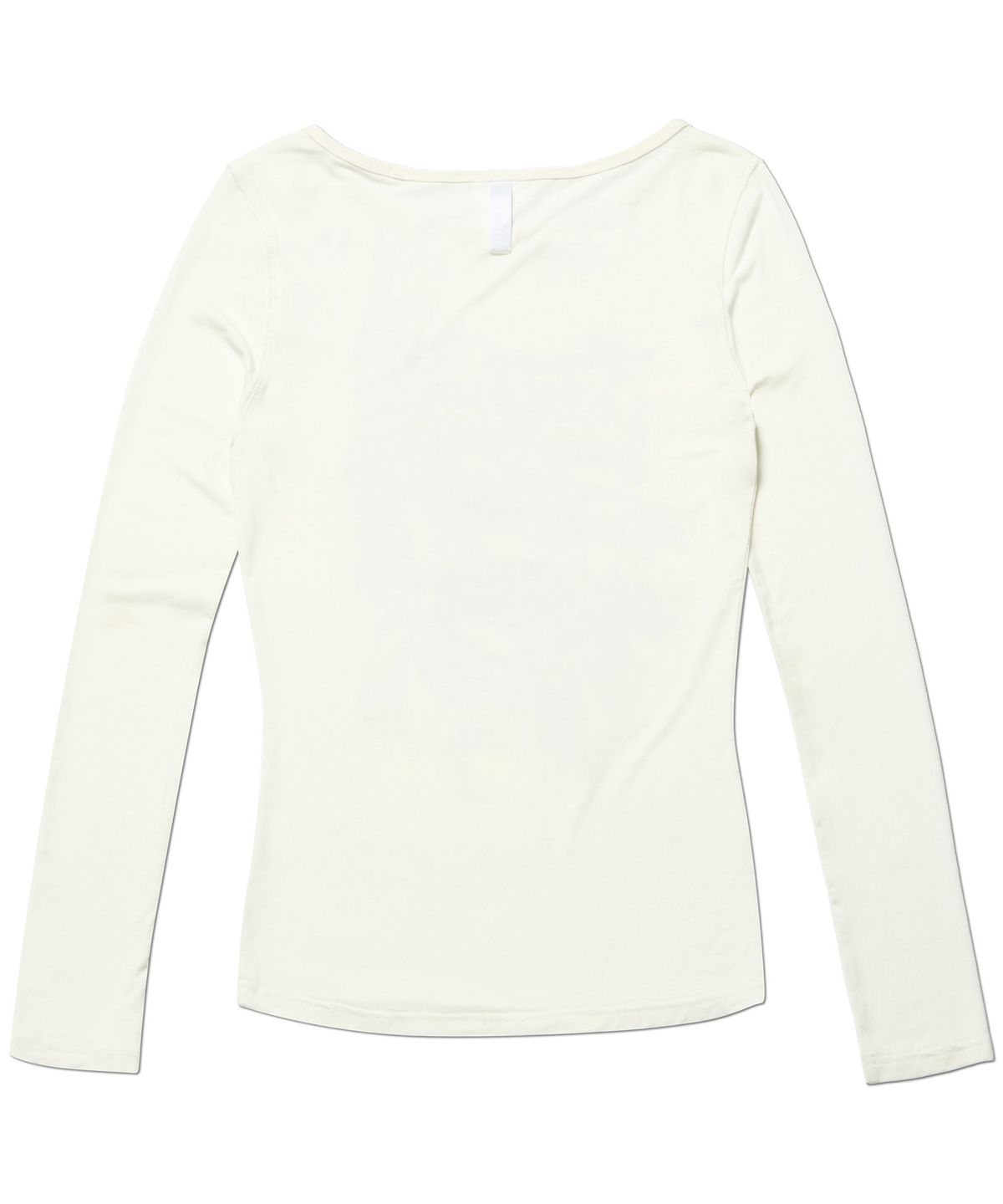 노매뉴얼(NOMANUAL) RAW SKETCHED LONG SLEEVE TEE - WHITE