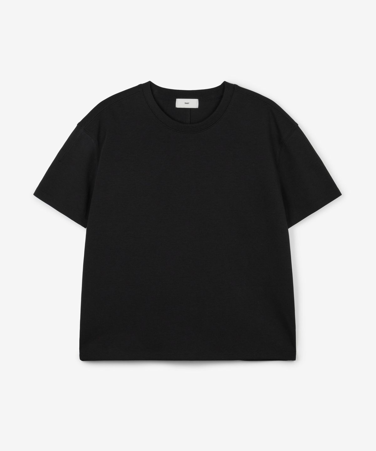 티엔지티 우먼(TNGT WOMAN) W Essential Cropped Tee (Black) TNTS6E205BK