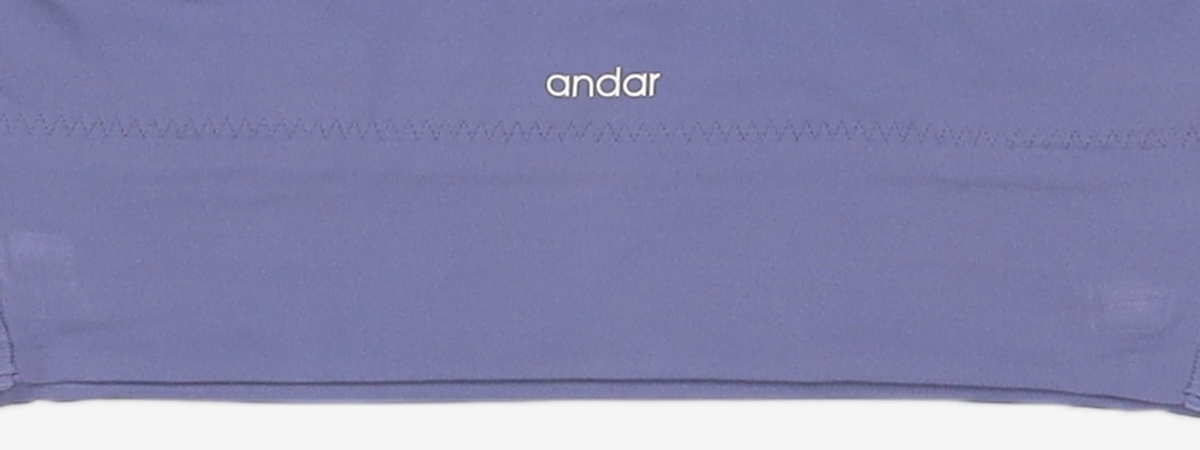 안다르(ANDAR) 에어엑스퍼트 Y백 크롭탑 (패드 일체형)_인디고블루 2(XS)