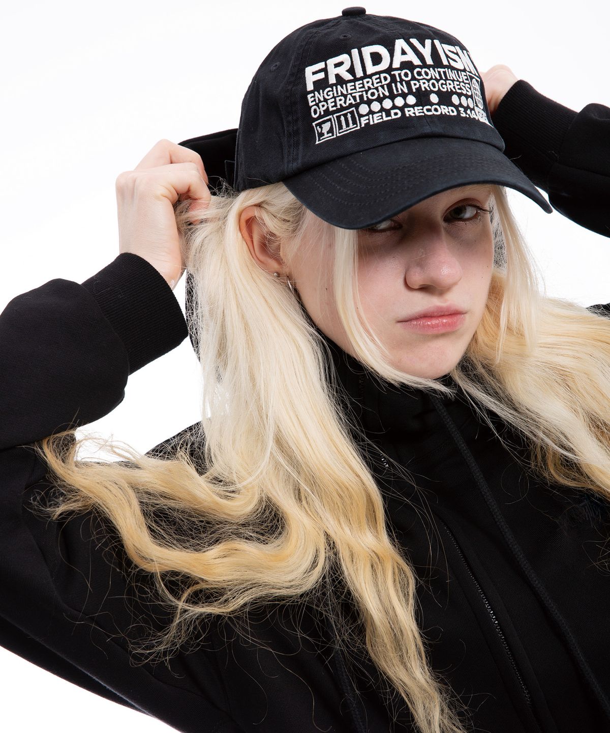 프라이데이핫도그(FRIDAYHOTDOG) System Ball Cap Black