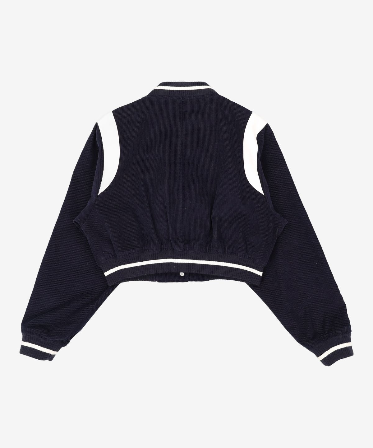 레더리(LEATHERY) 코듀로이 바시티 테디 자켓 [NAVY] FREE