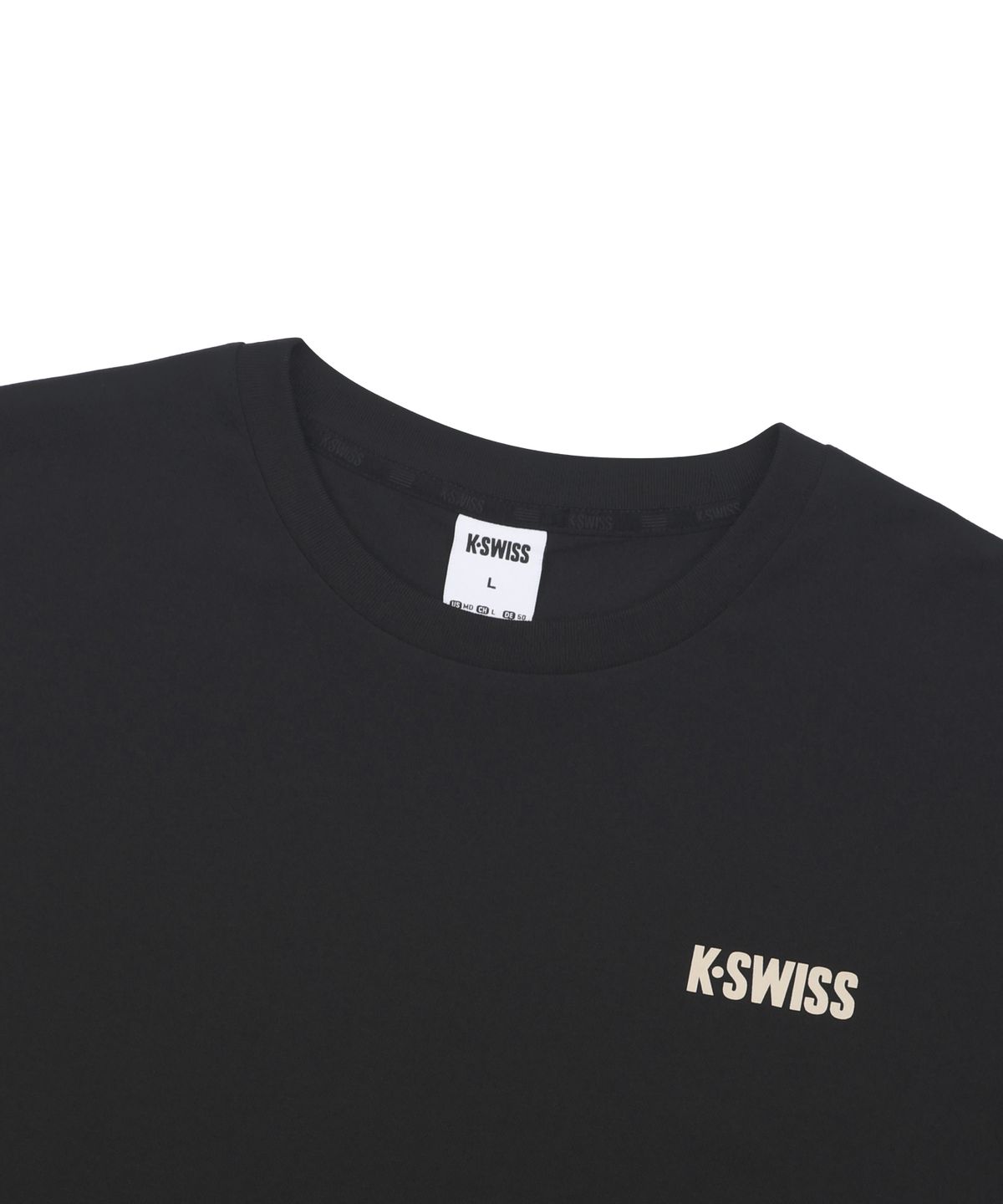 케이스위스(K-SWISS) 60th 쉴드 그래픽 티_1KSTSMV905BK