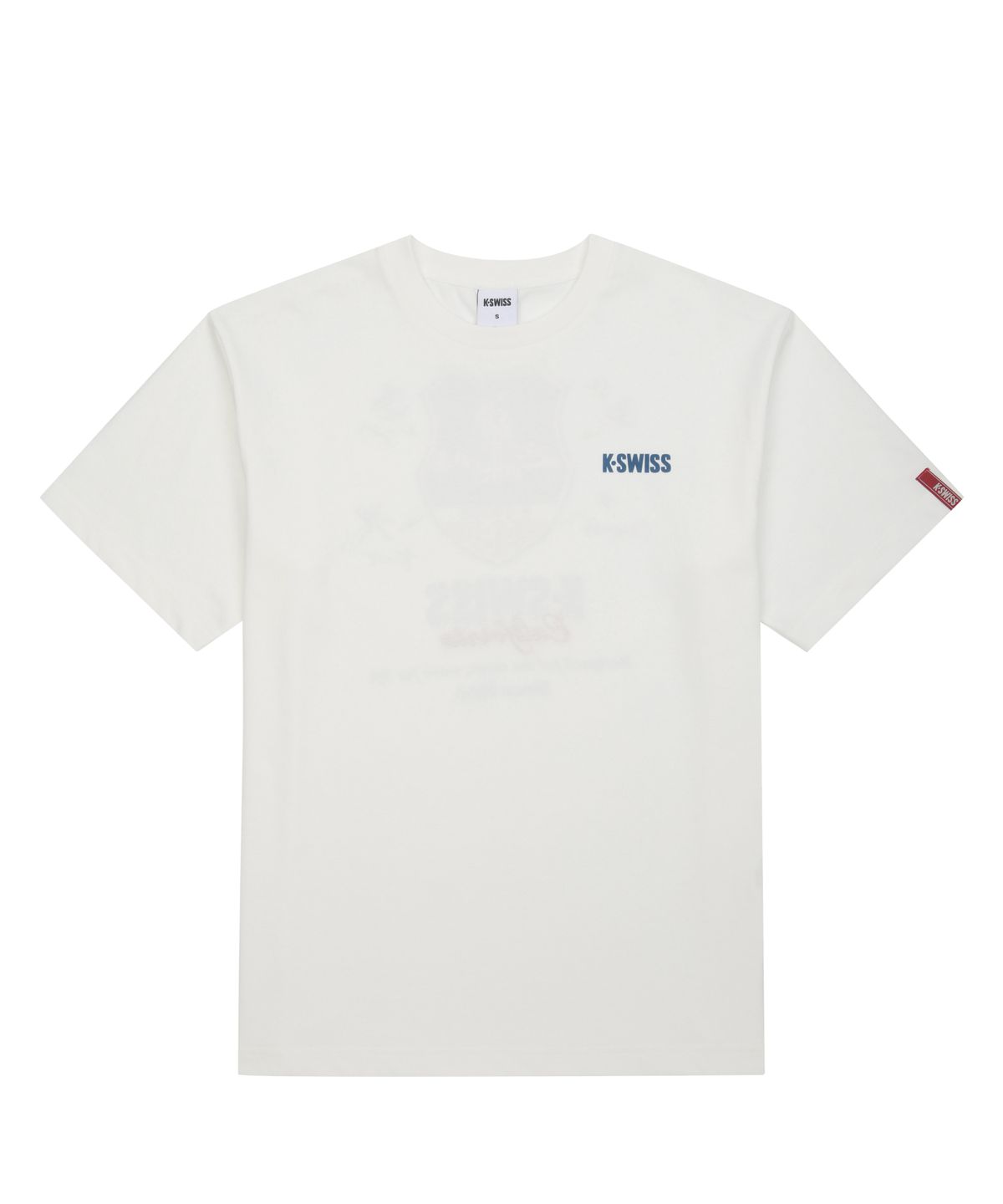 케이스위스(K-SWISS) 60th 쉴드 그래픽 티_1KSTSMV905WH