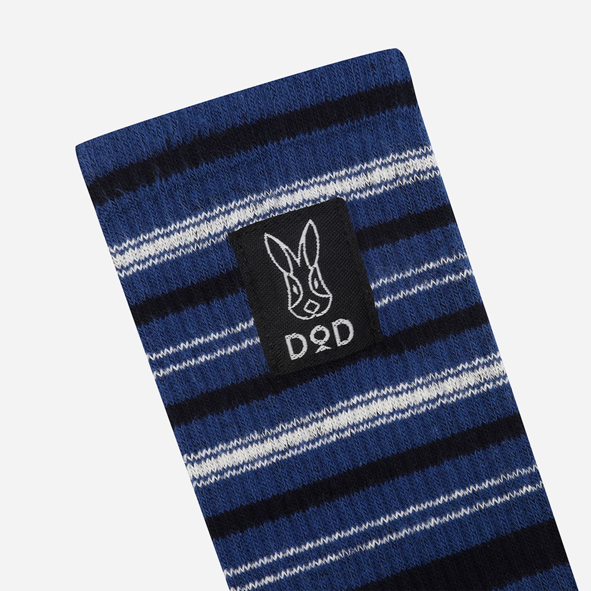 디오디(DOD) 멀티 스트라이프 크루삭스(NAVY PATTERN)