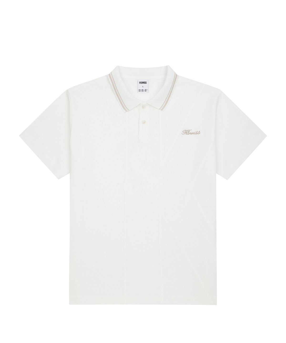 케이스위스(K-SWISS) K 루즈 반팔 폴로 티_1KSPSMV901WH
