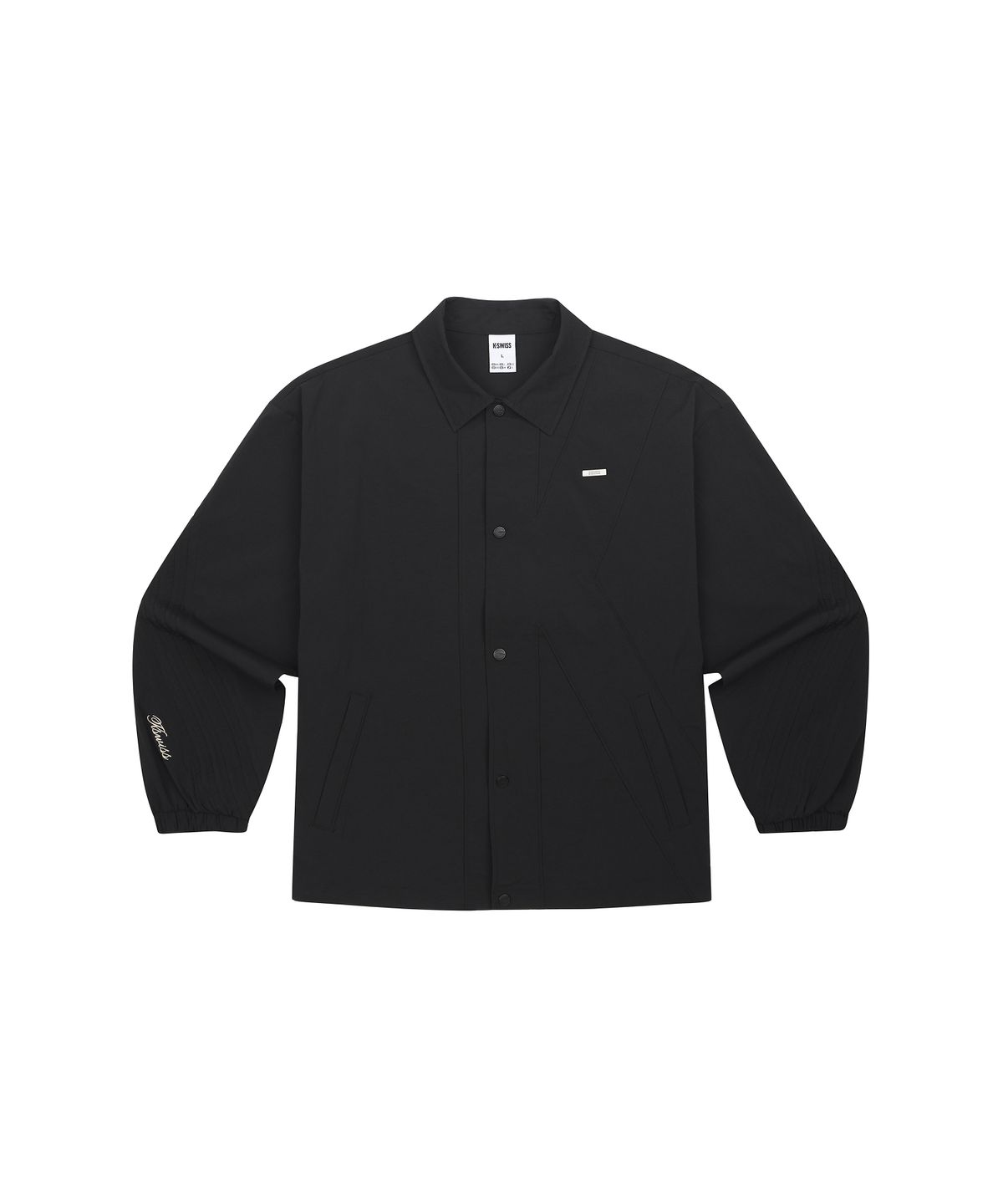 케이스위스(K-SWISS) K 코치 재킷_1KSJKMV902BK