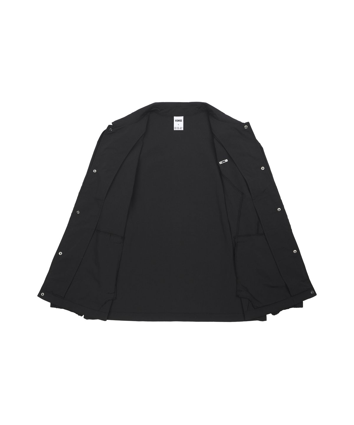 케이스위스(K-SWISS) K 코치 재킷_1KSJKMV902BK
