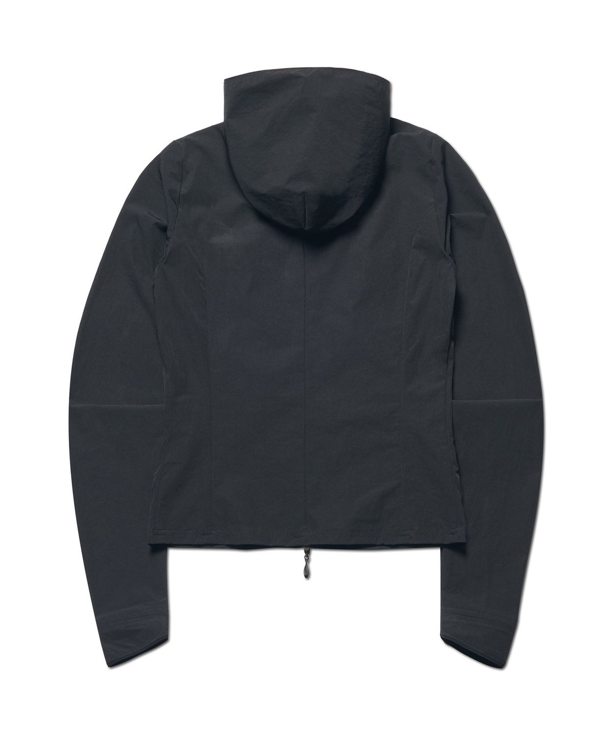 노매뉴얼(NOMANUAL) STRETCH HOODED JACKET - BLACK
