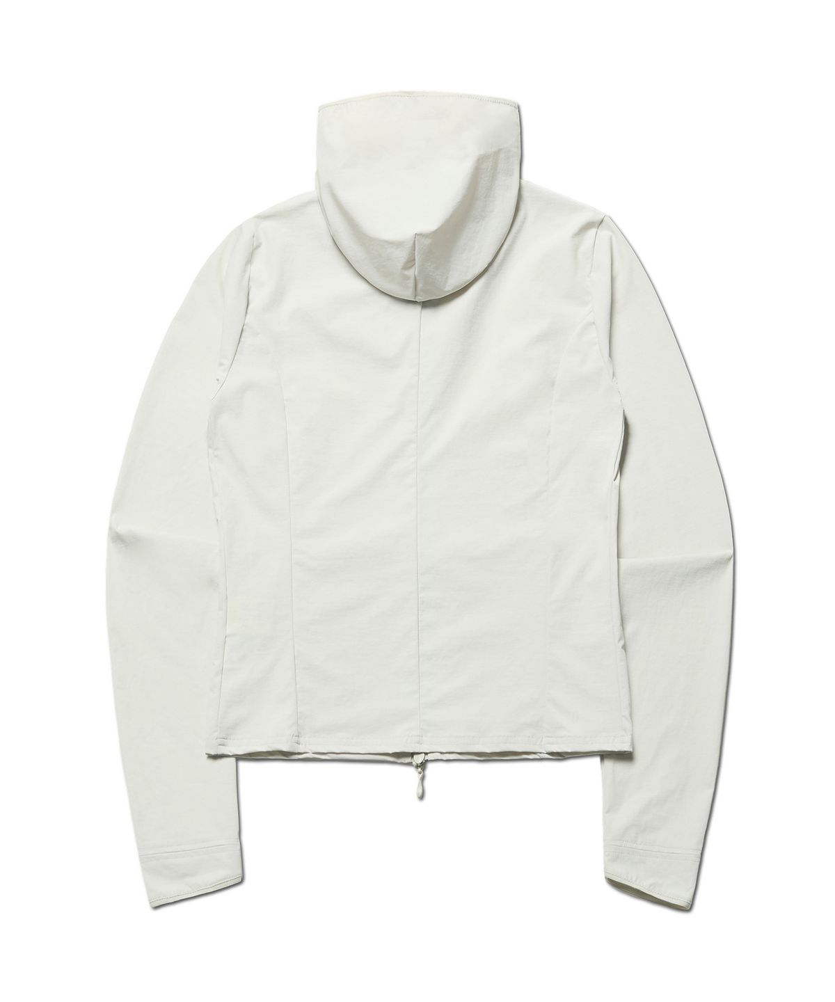 노매뉴얼(NOMANUAL) STRETCH HOODED JACKET - LIGHT GRAY
