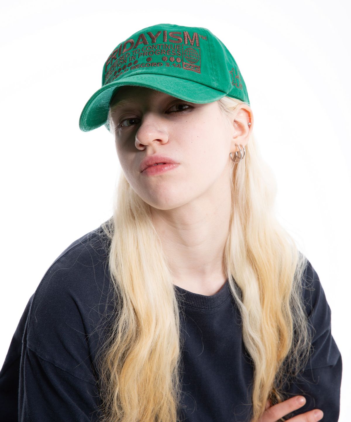 프라이데이핫도그(FRIDAYHOTDOG) System Ball Cap Green