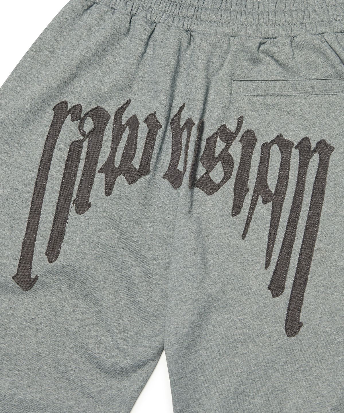 노매뉴얼(NOMANUAL) RAW VISION SWEATPANTS - CHARCOAL
