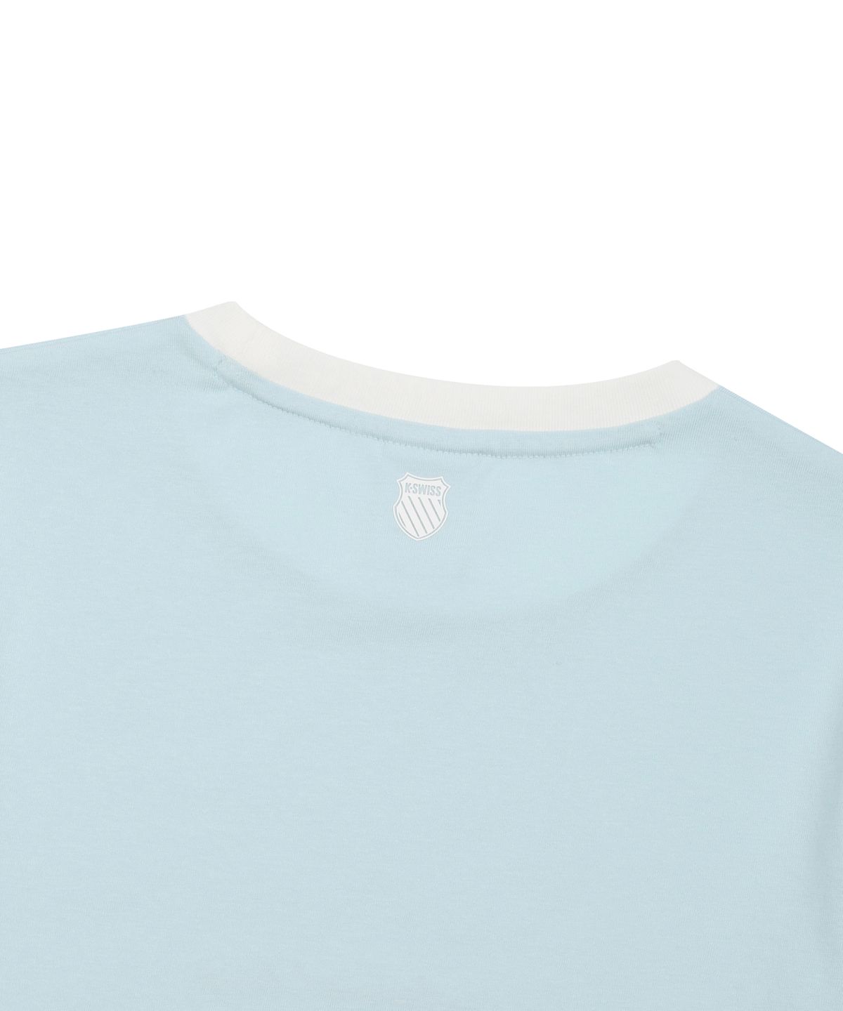 케이스위스(K-SWISS) 여성 60th 로고 크롭 티_1KSTSMV509LB