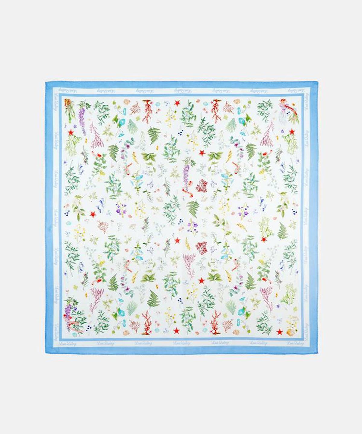 루이까또즈스카프(LOUIS QUATORZE SCARF) 생폴가든 코튼 스카프