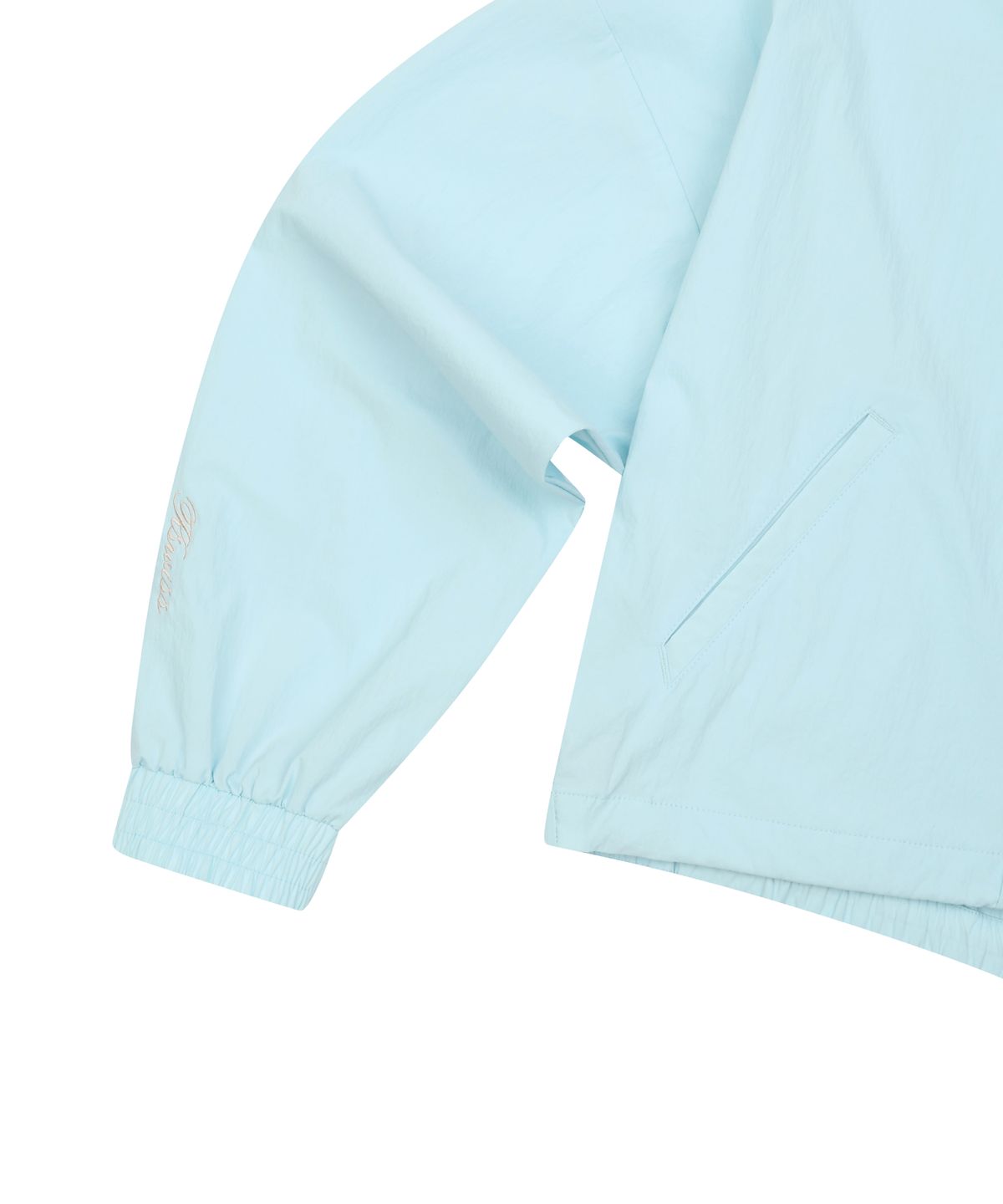 케이스위스(K-SWISS) 여성 K 크롭 윈드 재킷_1KSJKMV506LB