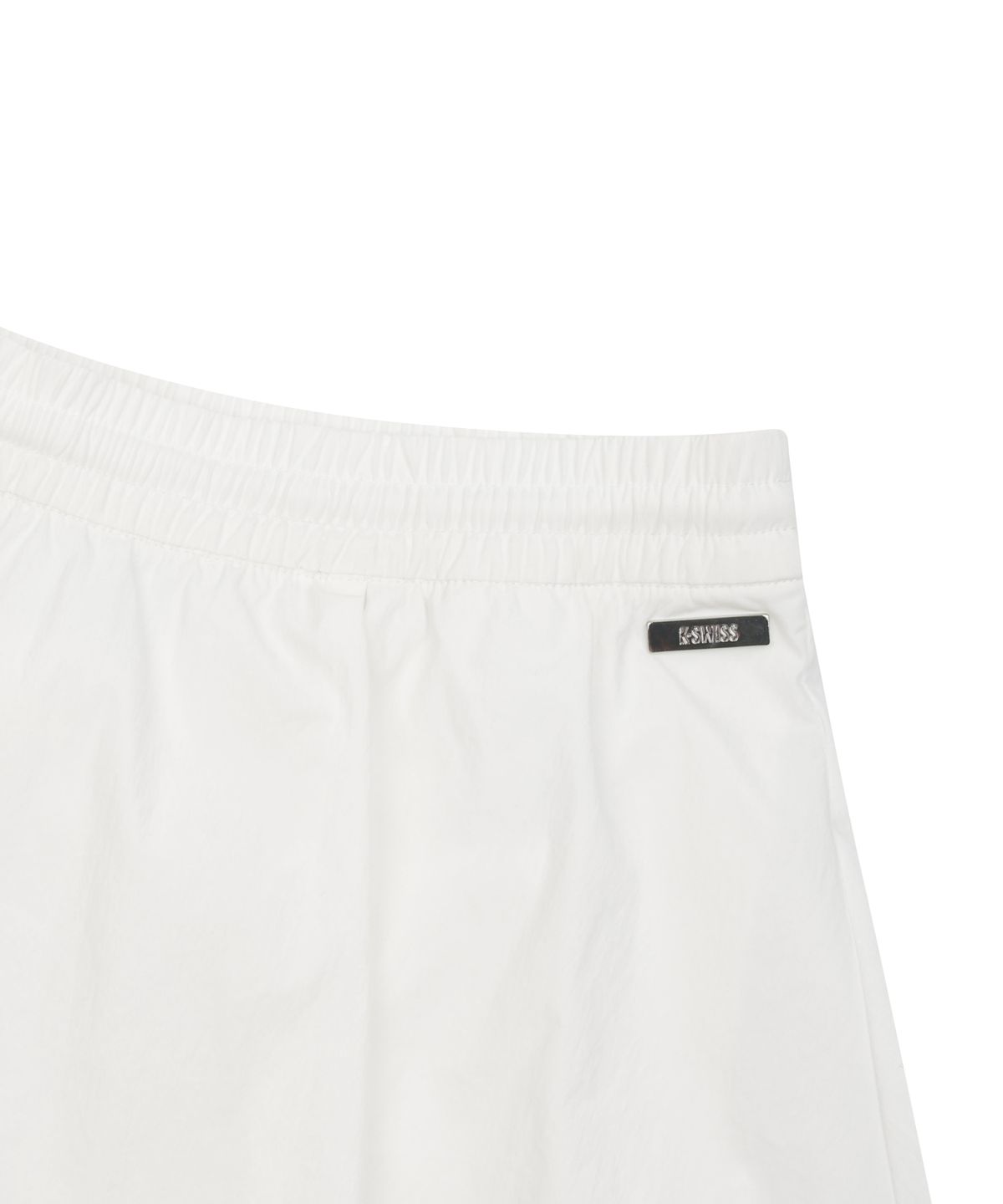 케이스위스(K-SWISS) 여성 플레어 우븐 스커트_1KSSKMV511WH