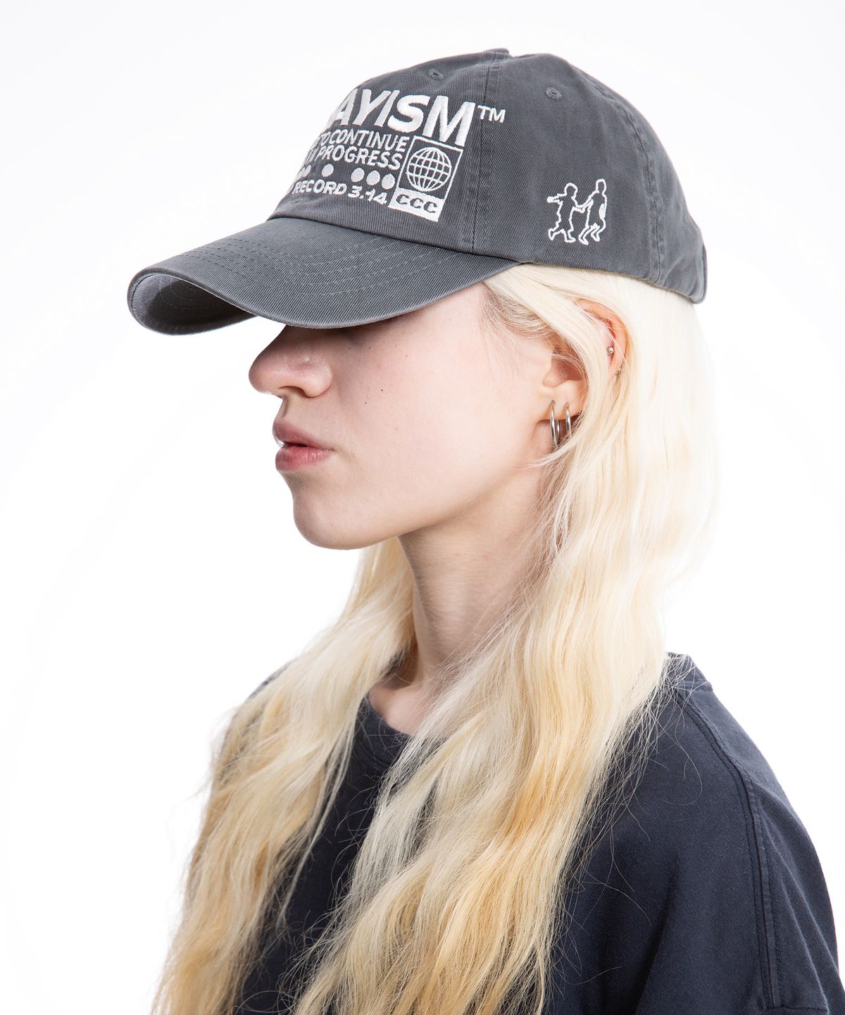 프라이데이핫도그(FRIDAYHOTDOG) System Ball Cap Gray