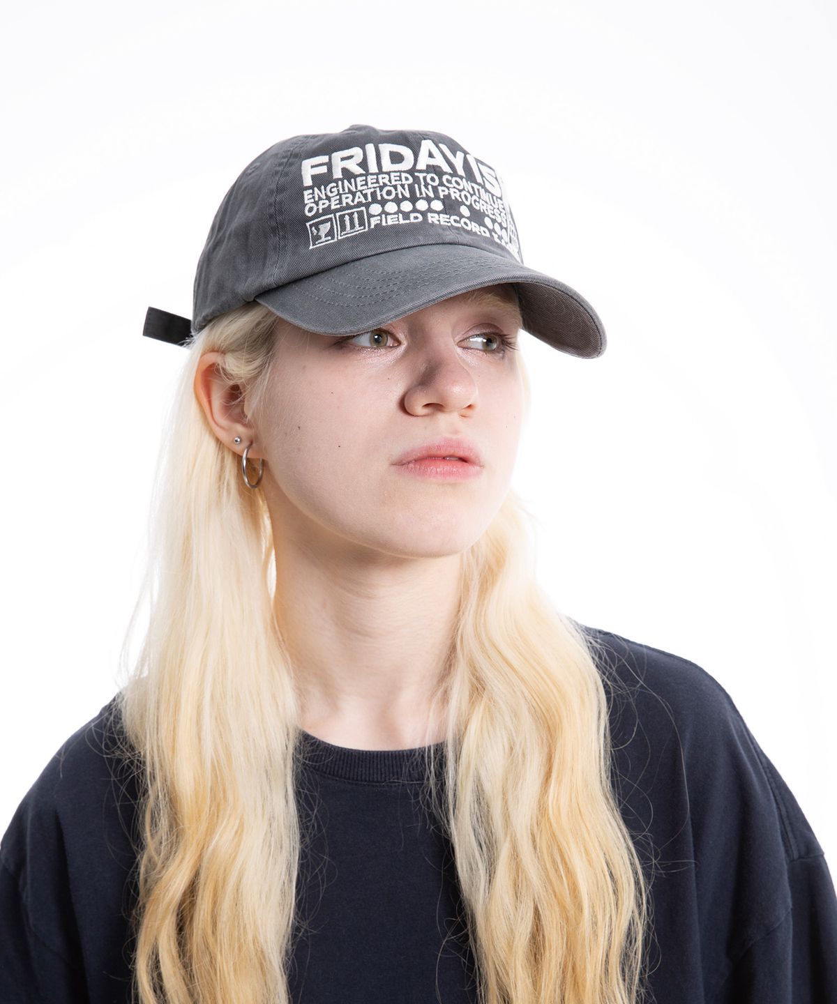 프라이데이핫도그(FRIDAYHOTDOG) System Ball Cap Gray